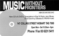 Music Without Frontiers